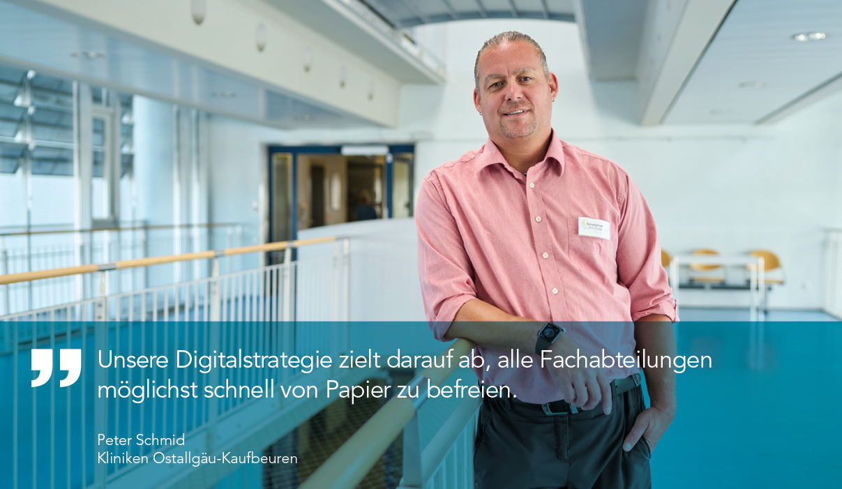 Kliniken Ostallgäu-Kaufbeuren digitalisieren Kardiologie als erste Abteilung voll