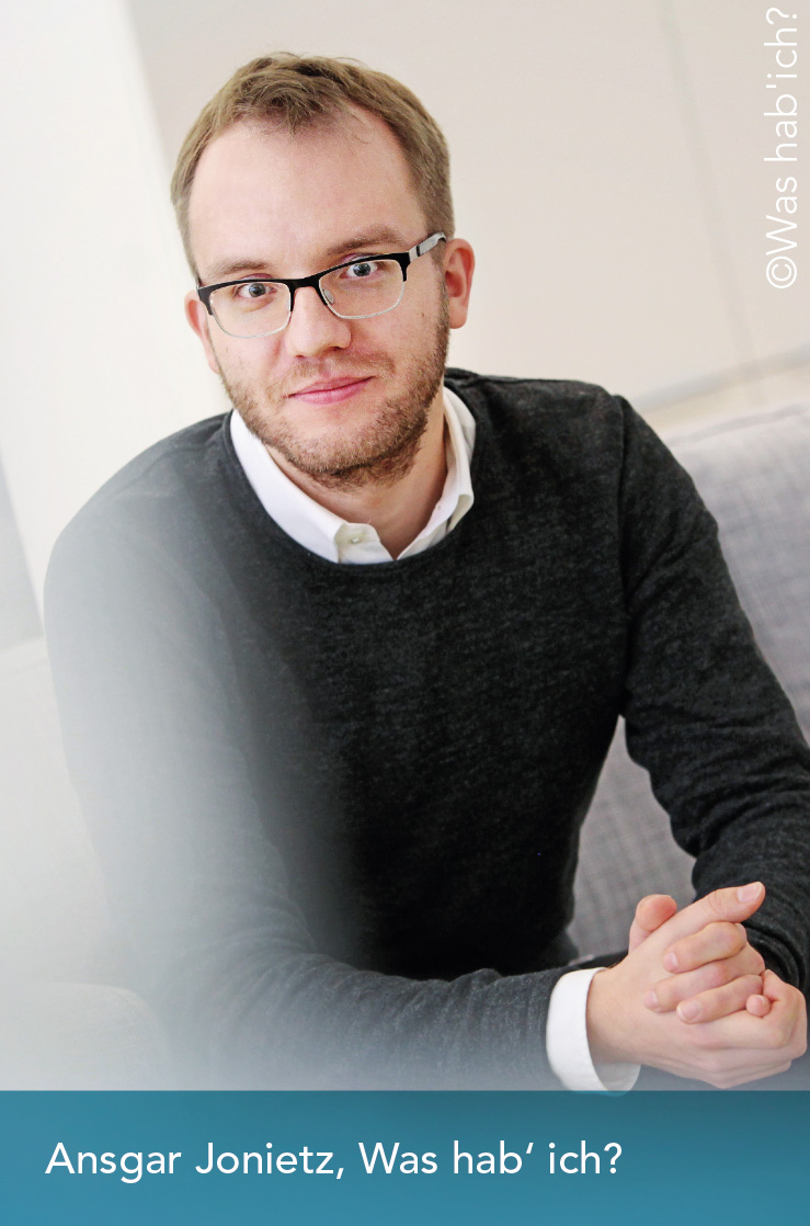 Interview mit Ansgar Jonietz, „Was hab‘ ich?“