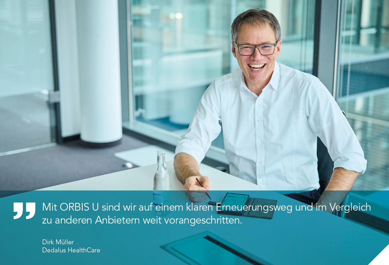 Interview mit Dirk Müller, Dedalus HealthCare