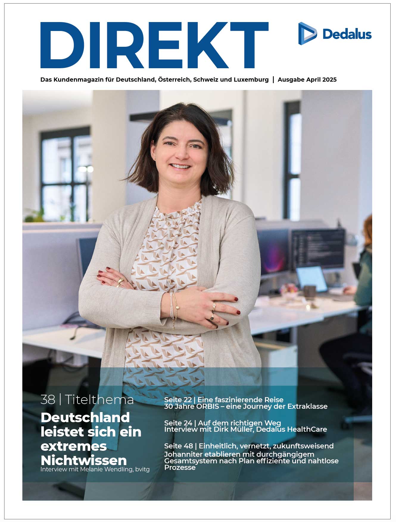 Dedalus DIREKT - das Kundenmagazin von Dedalus