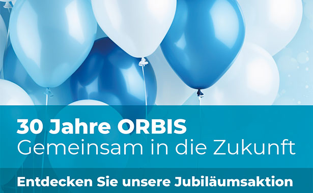 30 Jahre ORBIS: +30 Tage LEAP - Jubiläumsaktion 30 Jahre ORBIS - und zu diesem Anlass bietet Dedalus eine Jubiläumsaktion. Kunden erhalten 30 Tage länger Zugriff auf Lernpakete innerhalb eines neuen Abonnements bei LEAP
