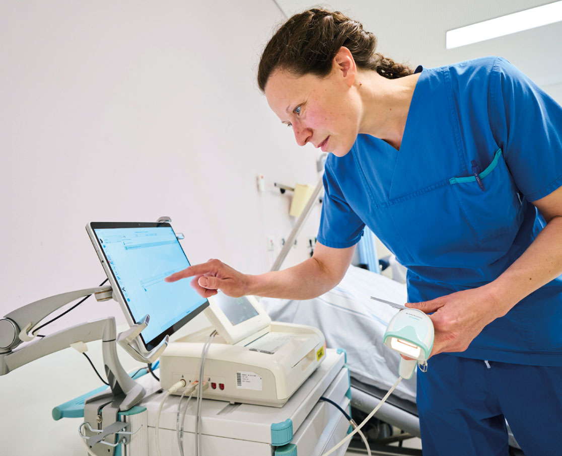 Auch die Geburtshilfe braucht eine elektronische Dokumentation. Damit hat das varisano Klinikum Frankfurt Höchst bereits 2018 begonnen. Heute laufen alle Prozesse digital ab – dank der tiefen Integration des ORBIS AddOns STORCH mit dem CTG-Überwachungssystem MIVONA KRS-Manager.