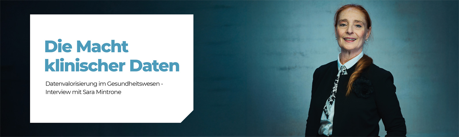Die Macht klinischer Daten: Datenvalorisierung im Gesundheitswesen - Sara Luisa Mintrone erklärt, wie Datenvalorisierung im Gesundheitswesen Innovation, Sicherheit und bessere Patientenergebnisse vorantreibt.