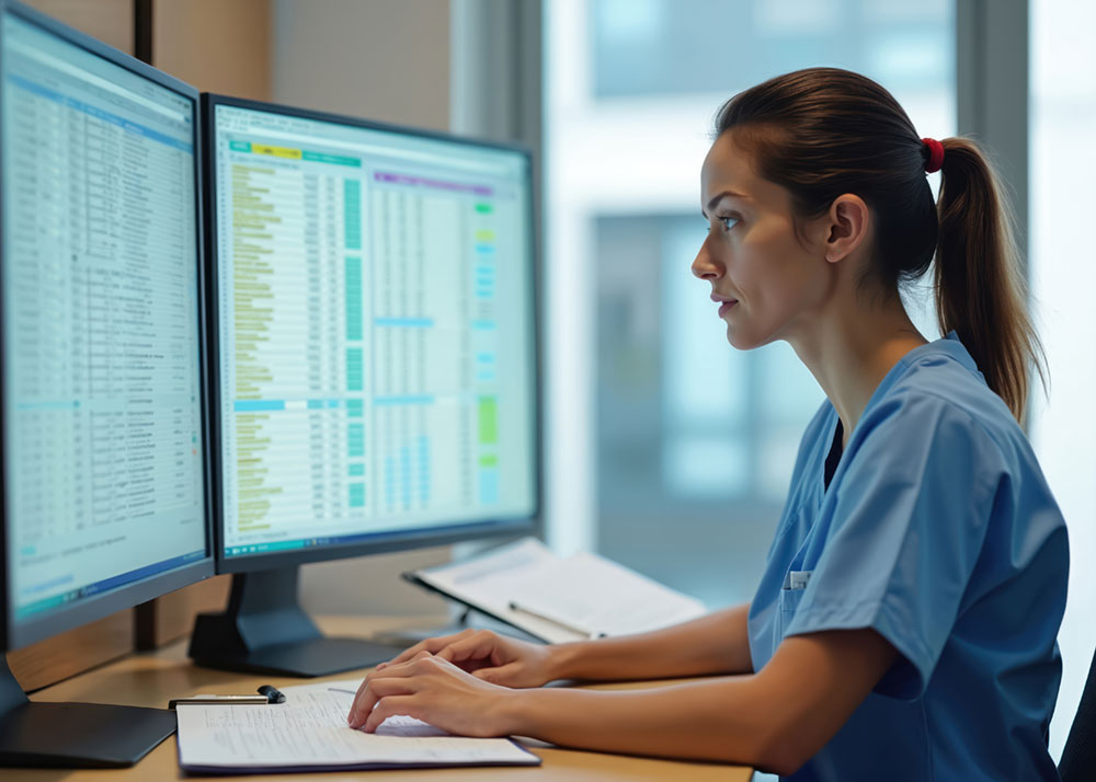 clinalytix Rules
Digitale Entscheidungsunterstützung zur Absicherung klinischer Prozesse
Der klinische Alltag in Krankenhäusern ist geprägt von hoher Komplexität. Gleichzeitig steigt der Anspruch an Patientensicherheit, leitliniengerechte Behandlung und Qualitätssicherung. In diesem Umfeld ist es entscheidend, klinische Prozesse möglichst standardisiert und strukturiert zu unterstützen.
Mit clinalytix Rules können Kliniken Entscheidungsregeln erstellen, Patientendaten automatisiert kontinuierlich analysieren und damit medizinisches Personal bei der frühzeitigen Erkennung kritischer Entwicklungen unterstützen.
