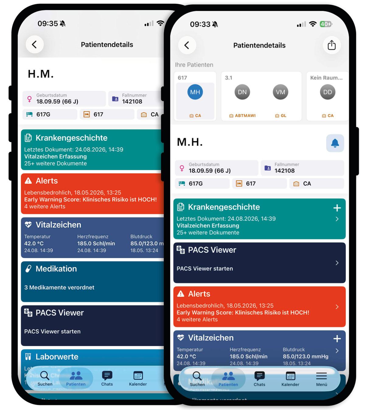 Die ORBIS App – Mobil. Schnell. Einfach. Relevante Patienteninformationen jederzeit zur Hand – unterwegs oder direkt am Patientenbett.